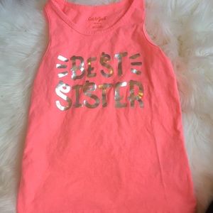 Pink shirt “BEST SISTER”